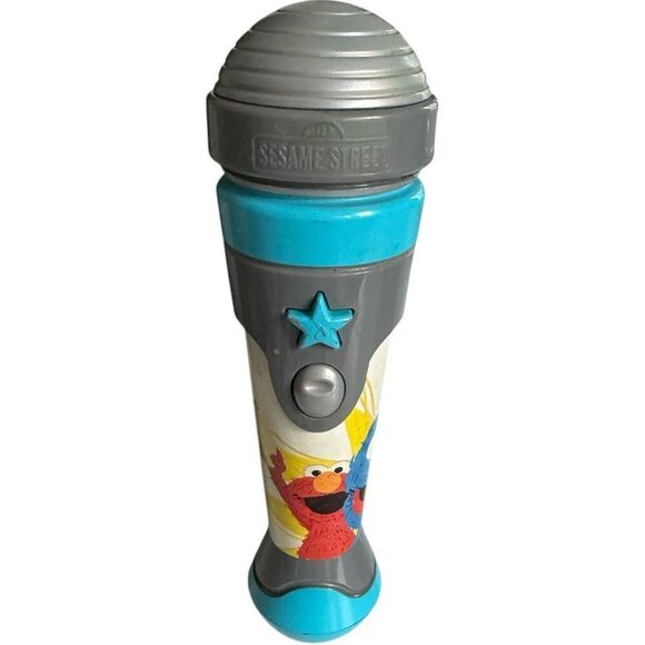 Sesame Street Let's Rock Grover Musical Talking Microphone Playskool Hasbro Toy - Picture 1 of 1